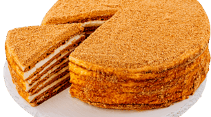 Урок 29. Приготування тортів з медового тіста з різними наповнювачами.