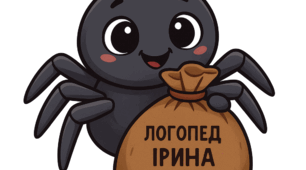 Логопедична гра "Павучок"