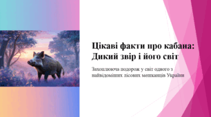 Цікаві факти про кабана: Дикий звір і його світ