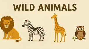 Wild animals (Дикі тварини)