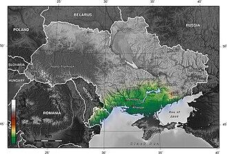 Рельєф України — Вікіпедія