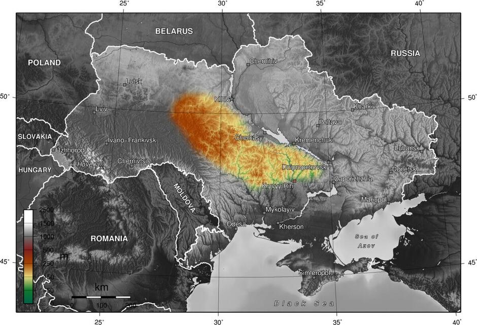 Файл:Ukraine Dnieper highland en.jpg — Википедия