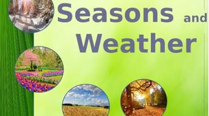 Презентація для  уроку англійської мови на тему:  "Seasons And Weather"