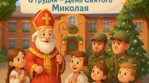 Плакат до Дня Святого Миколая
