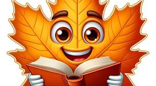 "Листочок з книжкою" на 9 аркушах А4