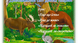 Дивовижний світ диких тварин
