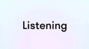 Listening 