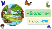 Вступ. Біологія 7 клас НУШ