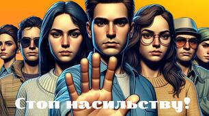 Презентація "Стоп насильству!" в межах акції "16 днів проти насильства"