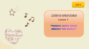 Form 8 NUS (Karpiuk) Unit 4 (MUSIC IS EVERYWHERE) Lesson 1 (c. 70-72) (презентація)