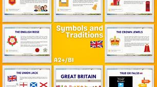 Great Britain. Symbols and Traditions A2+ / B1