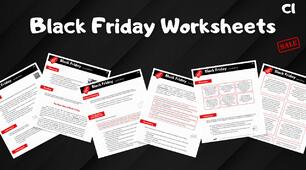 Black Friday Worksheets C1 + Speaking Cards ✔️