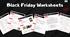 Black Friday Worksheets A1, Speaking Cards + Bingo