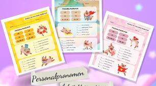 Arbeitsblätter Personalpronomen 🔔