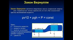 Закон Бернулі (на 2 хв)
