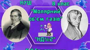 Тестові завдання до НД №2 «Визначення молярного об’єму газів»
