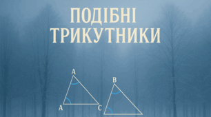 8 клас. Геометрія. Подібні трикутники. Ознаки подібності трикутників.