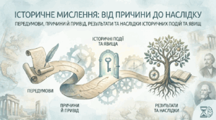 Історичне мислення. Передумови, причини й привід, результати та наслідки історичних подій та явищ
