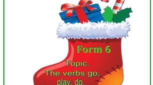 Дієслова go, play, do (6 клас)