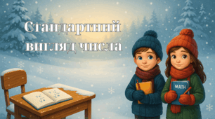 Презентація для уроку алгебри (8 клас) Тема: Стандартний вигляд числа