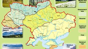 Урок 54 .Подорожуємо зонами мішаних і широколистих лісів