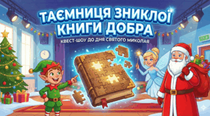 Сучасний сценарій до Дня Святого Миколая: "Таємниця Зниклої Книги Добра" (Квест-шоу)