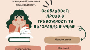 Особливості проявів тривожності та вигорання в учнів