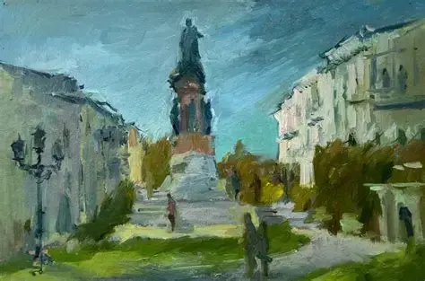 History of Odessa Painting by Diana Shcherbyna | Saatchi Art