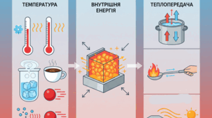Температура. Внутрішня енергія. Теплопередача