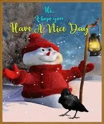 Winter-themed good day card: смотрите и скачивайте ...