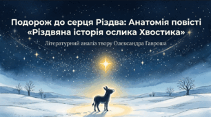 Презентація з української літератури 6 клас НУШ за темою: Олександр Гаврош. «Різдвяна історія ослика Хвостика»