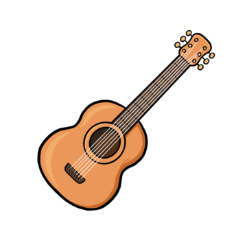 Guitar Cartoon PNG Transparent Images Free Download | Vector Files | Pngtree