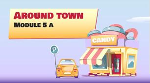 Презентація до підручника Full Blast plus 6 "Around town 4а", сторінки 46-47