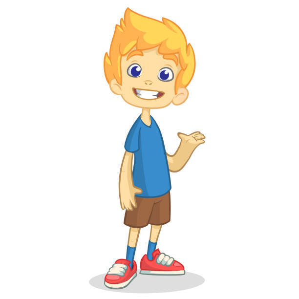 1,600+ Cartoon Of Little Blond Boy Stock Illustrations, Royalty-Free Vector Graphics & Clip Art - iStock