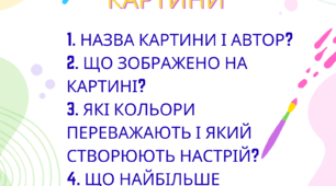 Картка-опис картини