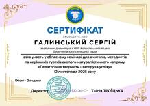  Виступ на обласному семінарі 
