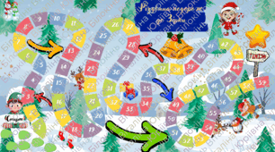🎄 Гра-бродилка “Різдвяна Подорож До Зірки”
