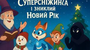 Сценка новорічна  4-8 клас  “СУПЕРСНІЖКА І ЗНИКЛИЙ НОВИЙ РІК”