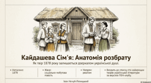 І. Нечуй-Левицький "Кайдашева сім'я" або чому Кайдаші досі живуть серед нас