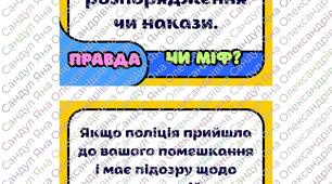 Гра "Правда чи міф" до Міжнародного дня прав людини