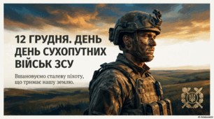 12 грудня - ДЕНЬ СУХОПУТНИХ ВІЙСЬК ЗСУ