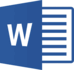 Файл:Microsoft Word 2013-2019 logo.svg — Вікіпедія