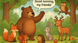 Fairy Tale "The Magic Forest Friends"