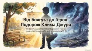 Презентація з української літератури 6 клас НУШ за темою: Леся Воронина. «Таємне товариство боягузів, або засіб від переляку No 9»
