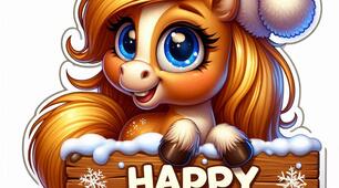 🐴✨ Зимові коники для новорічного настрою! ✨🐴