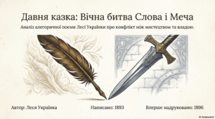 Презентація Леся Українка "Давня казка"