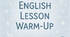 Winter warm-ups