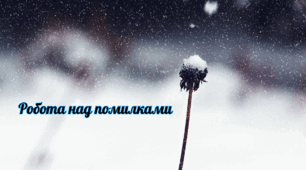 Робота над помилками (загальний аналіз допущених помилок)