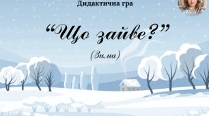 Дидактична гра "Що зайве?"(Зима)