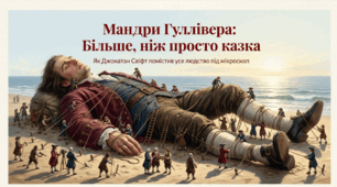 «Мандри Гуллівера». Функції гротеску та фантастичних елементів у творі. Специфіка свіфтового гуманізму.